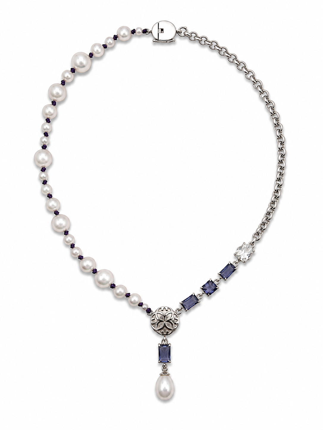 Iris Pendant Necklace