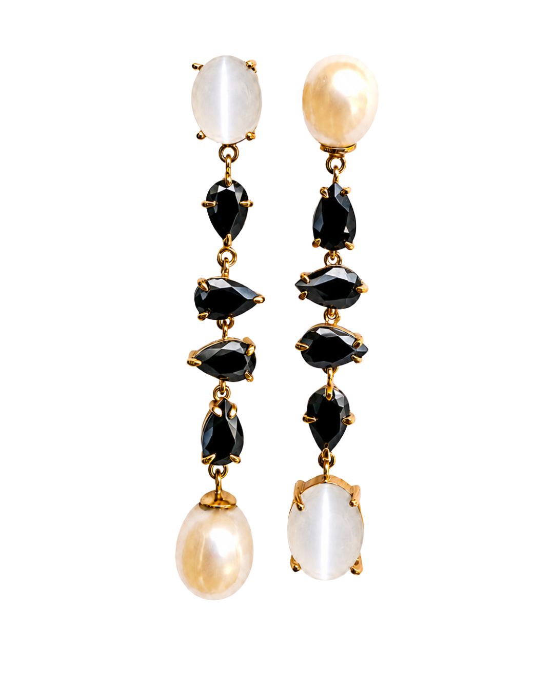 Zahra Layl Long Earrings لَيْل