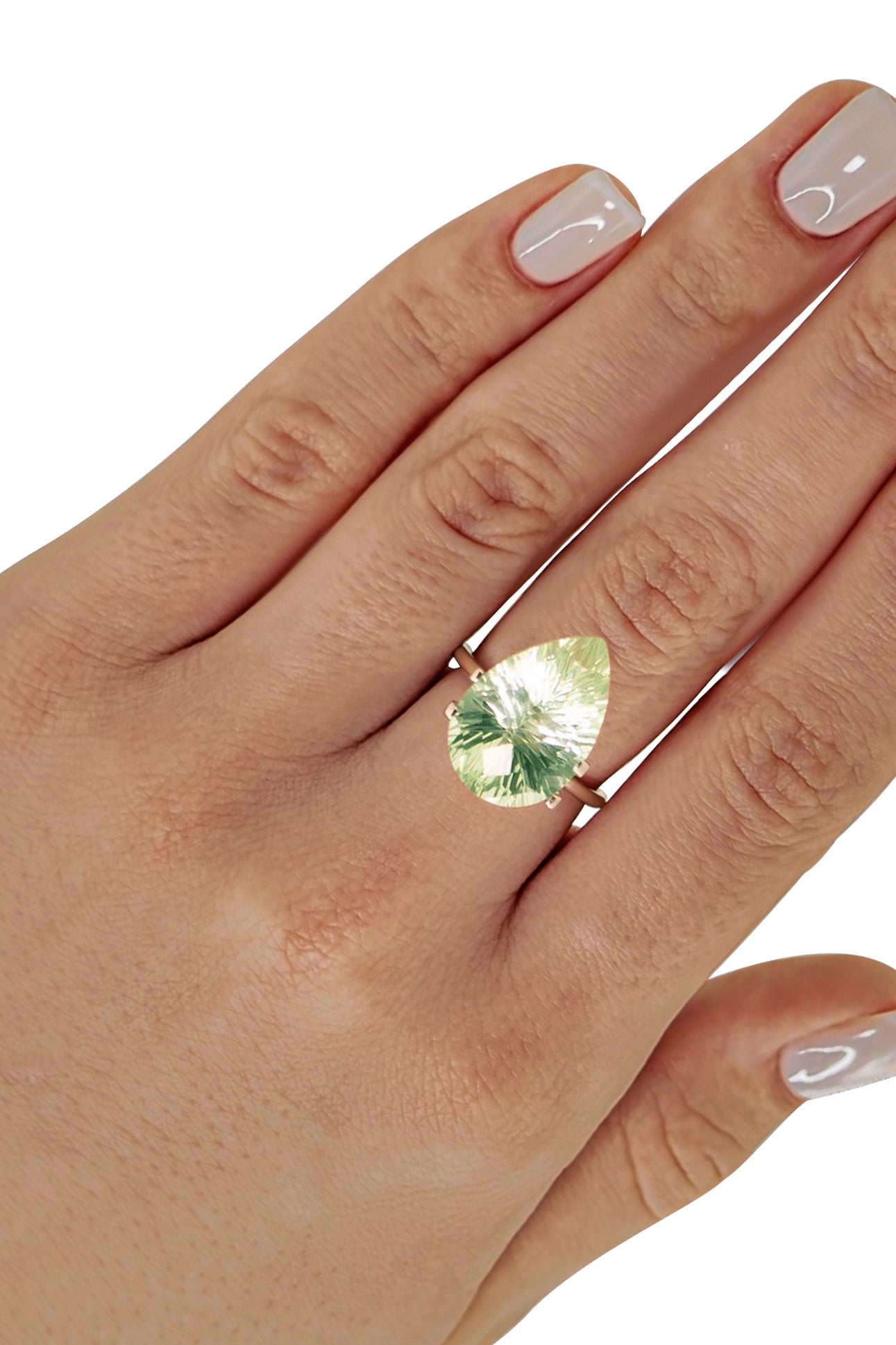 Amythyst | 9.32ct | Pear Razor Cut