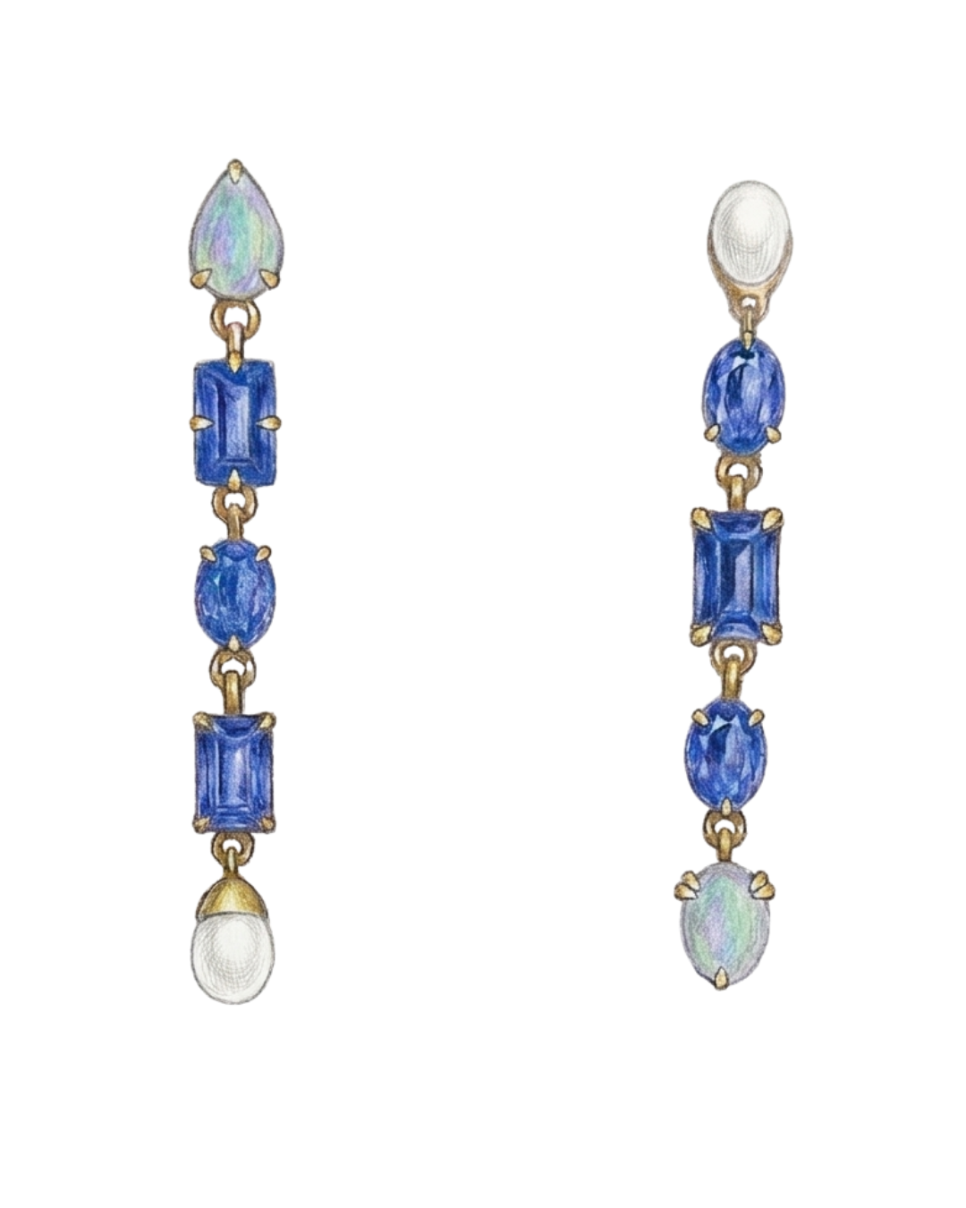 Iris Long Earrings coming soon